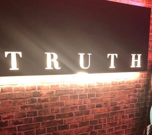 backlit letters